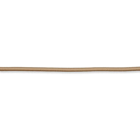 Cordelette en caoutchouc [Ø 3 mm] – beige, 
