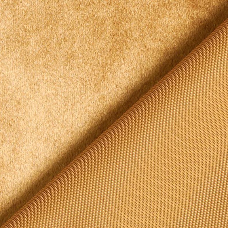 Tissu de décoration Velours – caramel,  image number 3