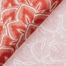 Tissu en coton Cretonne Feuilles abstraites – terre cuite/ivoire,  thumbnail number 4