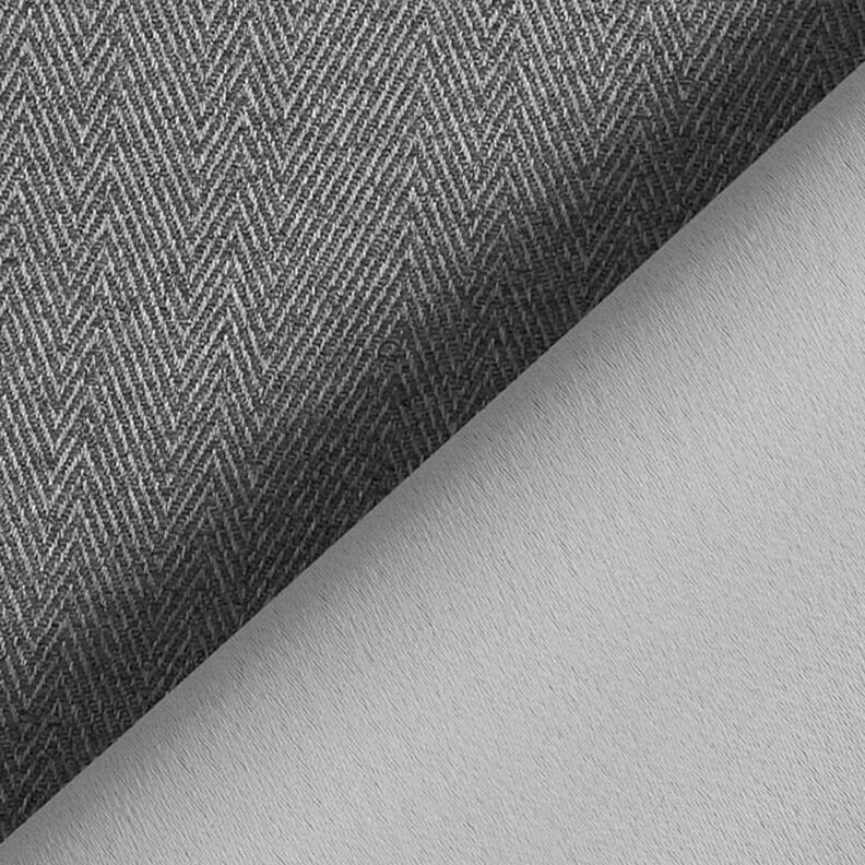 Tissu occultant Chevrons – gris foncé,  image number 3