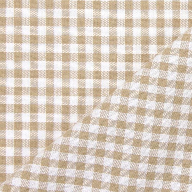 Tissu en coton Vichy à carreaux 0,5 cm – anémone/blanc,  image number 3