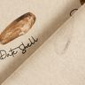 Tissu de décoration Semi-panama Noms de coquilles – nature/brun-marron,  thumbnail number 4