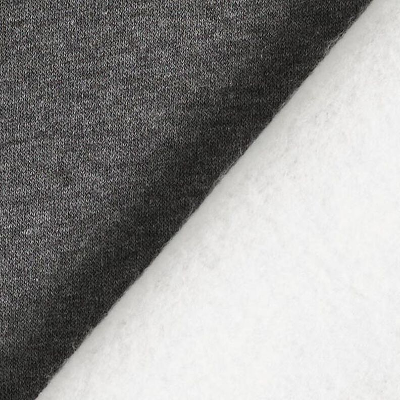 Sweatshirt mélangé gratté – gris foncé,  image number 5