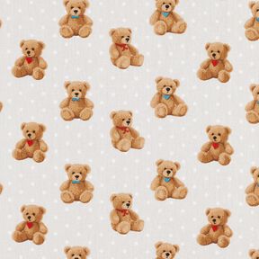 Popeline coton Peluche – beige, 