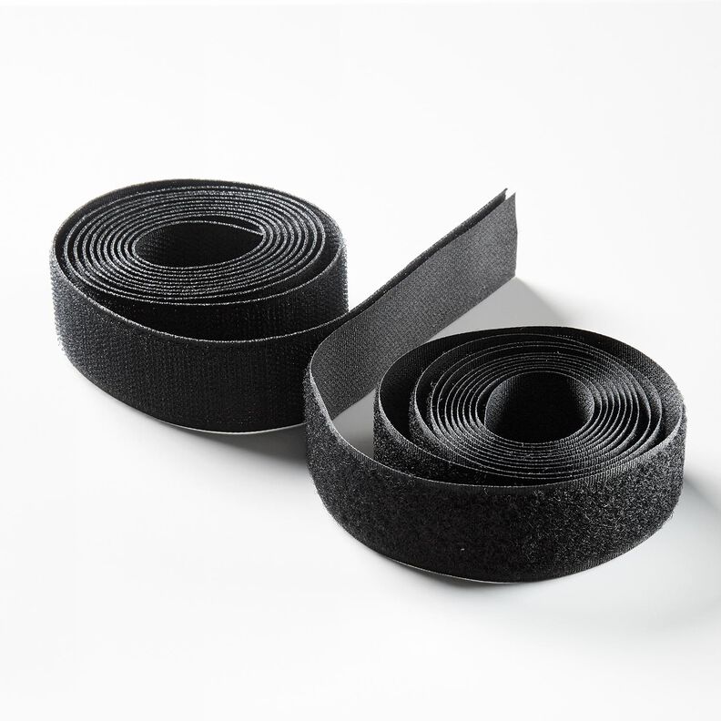Set de bandes velcro [2 x 2m | 30 mm] – noir,  image number 2