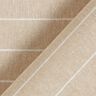 Tissu de décoration Canvas larges rayures recyclé – beige foncé,  thumbnail number 4
