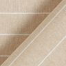 Tissu de décoration Canvas larges rayures recyclé – beige foncé,  thumbnail number 4