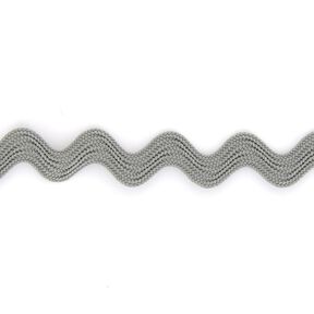 Lisse dentelée [12 mm] – gris, 