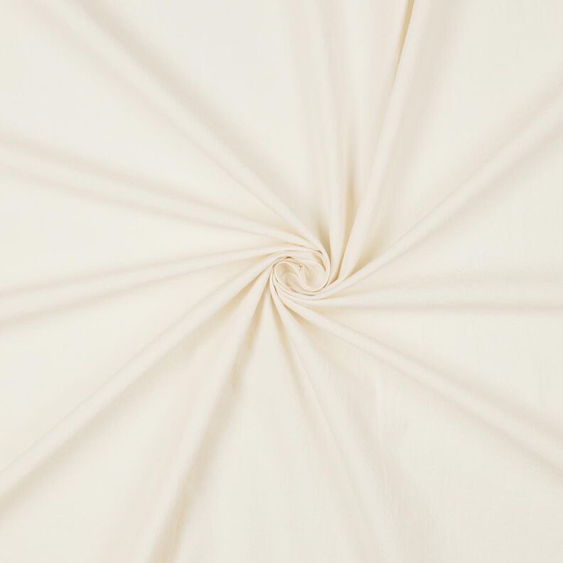 Tissu en coton Crinkle prélavé – crème, image number 1