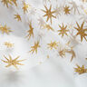 Tulle Étoiles pailletées – blanc/or,  thumbnail number 5