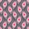 Jersey coton Pavo | Stoff&Liebe – gris schiste/rose intense,  thumbnail number 1