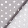 Popeline coton Moyens étoiles – gris/blanc,  thumbnail number 6