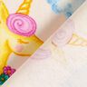 Tissu de décoration Semi-panama Licornes – rose clair,  thumbnail number 3