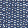 Jersey coton Petits arcs-en-ciel – indigo,  thumbnail number 1