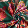 Velours de décoration Vrilles florales – sapin bleu/rosé,  thumbnail number 4