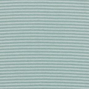 Bord-côtes tubulaire, fines rayures – roseau/menthe, 