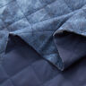Tissu chambray matelassé en batik – bleu jean,  thumbnail number 3