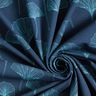 Jersey coton Feuilles de ginkgo – bleu marine,  thumbnail number 3