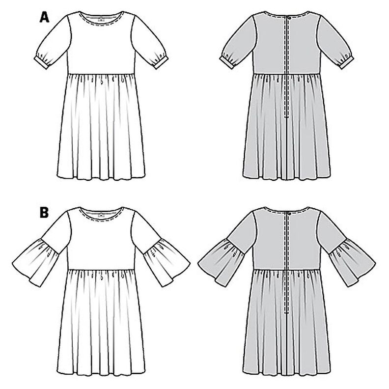 Robe, Burda 6401 | 34 - 44,  image number 4