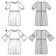 Robe, Burda 6401 | 34 - 44,  thumbnail number 4