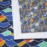 Tissu en coton Cretonne Rayures multicolores – blanc/bleu argenté,  thumbnail number 5
