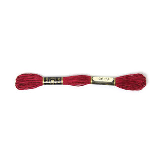 Fil à broder Metis 2219 | DMC 815 | Anchor 20, 