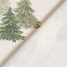 Tissu de décoration Semi-panama Sapins élégants – nature/pin,  thumbnail number 4