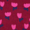 Ourson tulipes | Poppy Fabrics – carmin,  thumbnail number 1