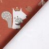 Jersey coton Lapin et écureuil dans la forêt – cuivre,  thumbnail number 4