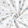 Popeline coton zarte Rosen – bleu clair/blanc,  thumbnail number 3