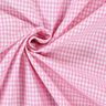 Tissu en coton Vichy - 0,2 cm – rose,  thumbnail number 2