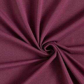 GOTS Jersey coton | Tula – aubergine, 