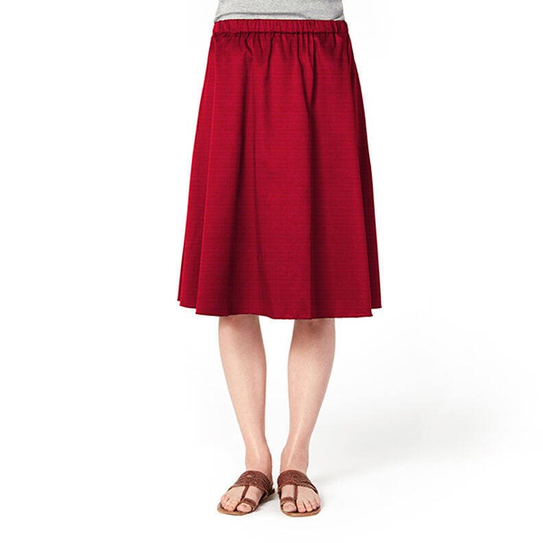 Jersey plissé – rouge,  image number 5