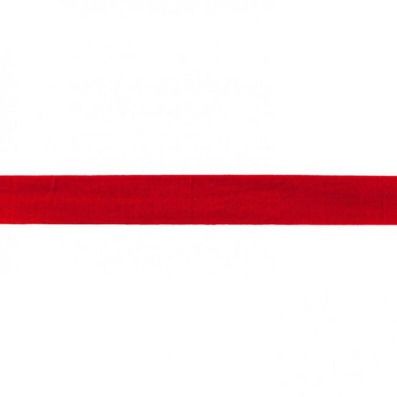 Bande à border élastique  mat [20 mm] – rouge,  image number 1