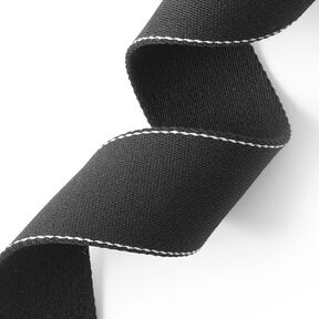 Sangle de sac recyclée - noir, 