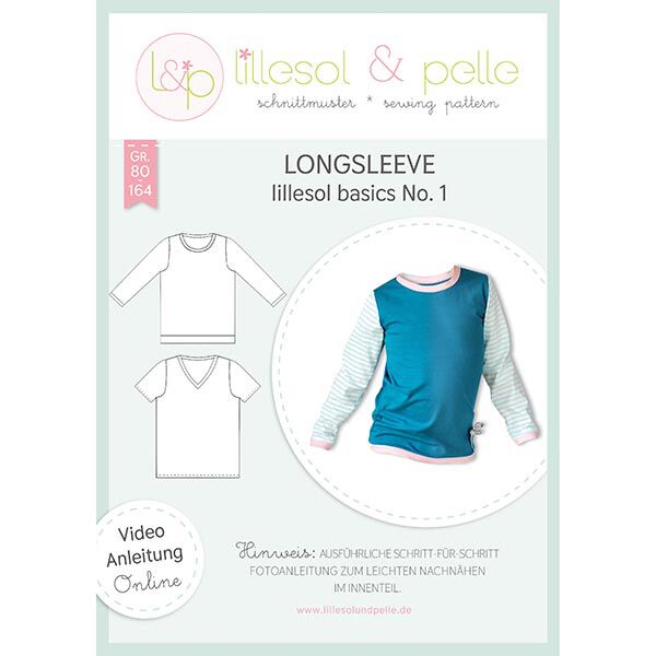 Haut à manches longues, Lillesol & Pelle No. 1 | 80 - 164,  image number 1