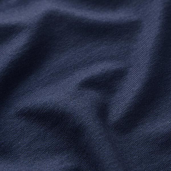 Jersey viscose léger – bleu nuit,  image number 3