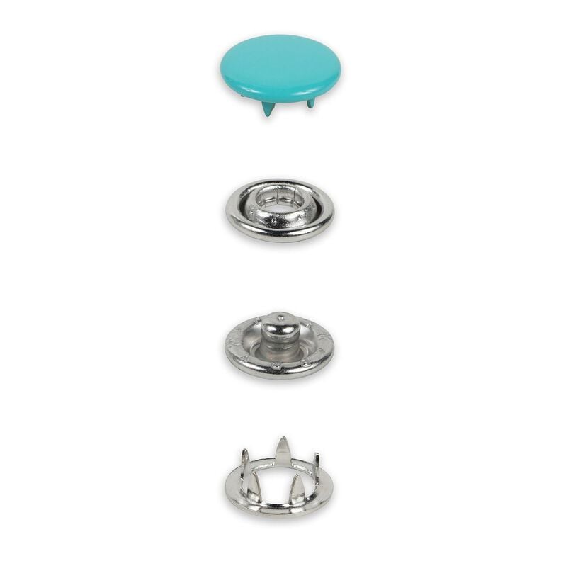 Boutons pression en jersey [12 mm] | Prym – menthe,  image number 2
