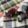 Tissu pour manteau double face Carreaux écossais – gris/carmin,  thumbnail number 2
