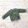 Molleton coton léger uni – pin,  thumbnail number 7