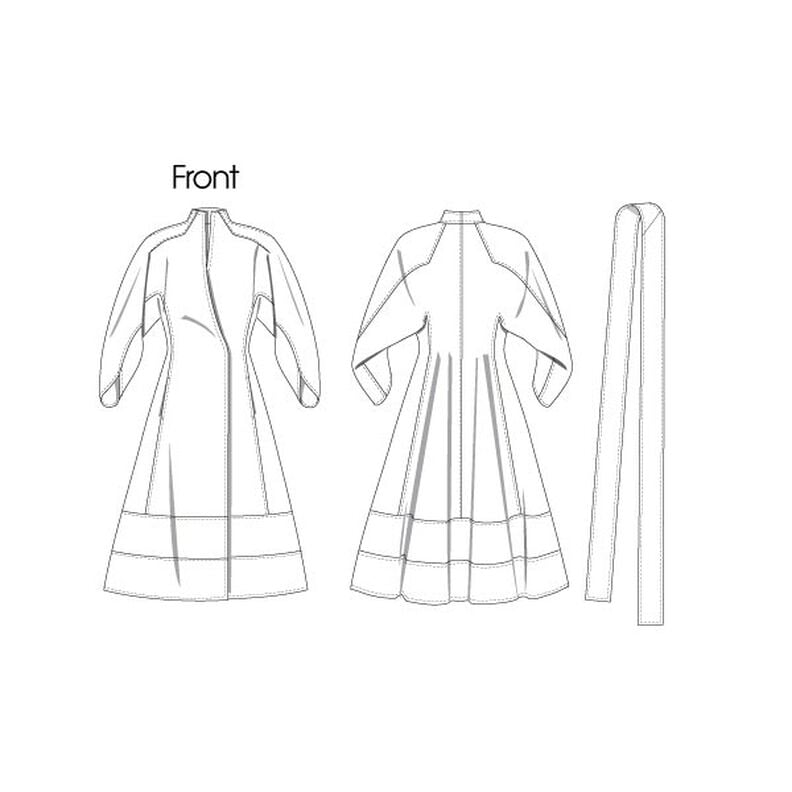 Robe kimono de Ralph Rucci, Vogue 1239 | 40 - 46,  image number 7