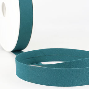 Biais Polycotton [20 mm] – pétrole légère, 