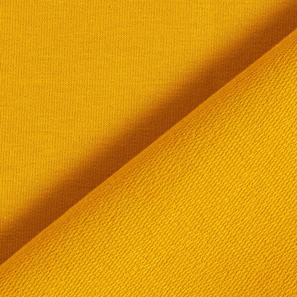 GOTS French Terry Sweat d’été | Tula – jaune curry, image number 3