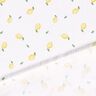 Tissu double gaze de coton Citrons aquarelle Impression numérique – blanc,  thumbnail number 4