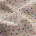 Jersey coton mille-fleurs – beige foncé, 