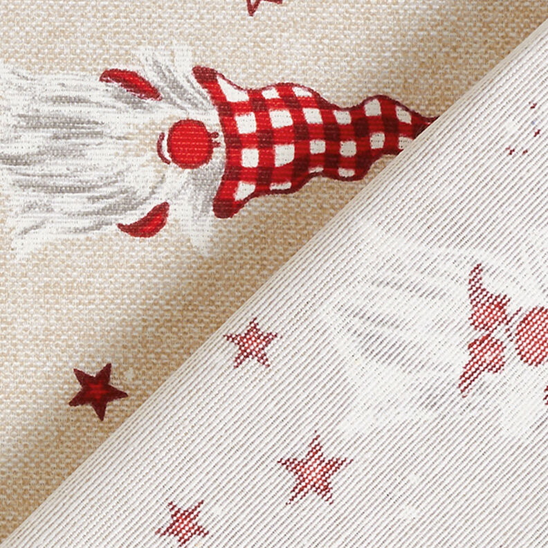 Tissu de décoration Canvas Lutins – beige,  image number 4