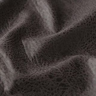 Tissu de revêtement Imitation cuir – gris foncé, 