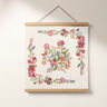 Objet décoratif Gobelin motif floral romantique – beige clair,  thumbnail number 6