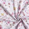 Jersey c&ocirc;tel&eacute; imprim&eacute; num&eacute;rique de fleurs sauvages d&eacute;licates &ndash; lilas pastel/lilas rouge,  thumbnail number 3