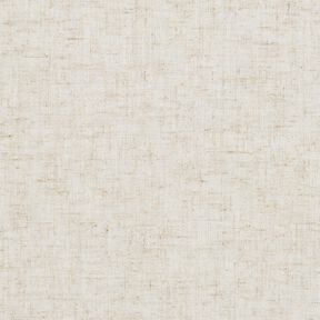 Tissu pour voilages Mélange lin Uni – nature, 